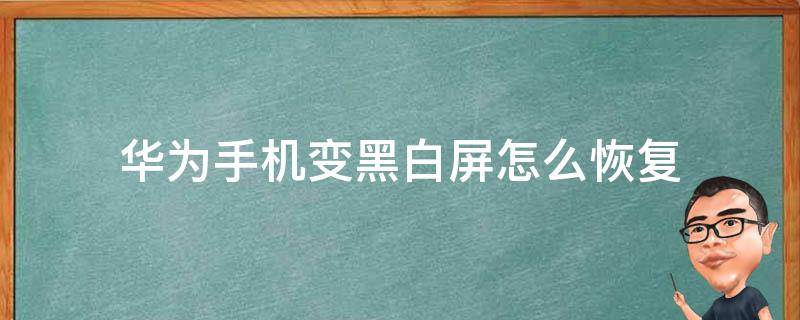 华为手机黑白屏新闻华为莫名其妙进入黑白模式-第1张图片-太平洋在线下载